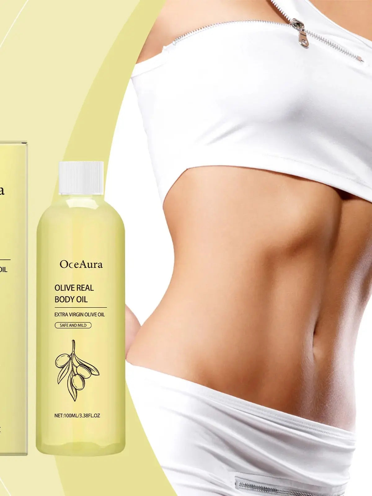 Olive Body Moisturizing Oil Temperature and Care for Dry Skin Nourishing Moisturizing Moisturizing Body Oil