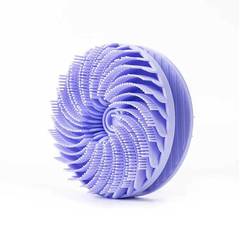 Soft Silicone Body Body Scrubber Exfoliating Non-irritating Body Wash Bath Shower Brush Body Scrub with Ergonomic Skin Bath Tool