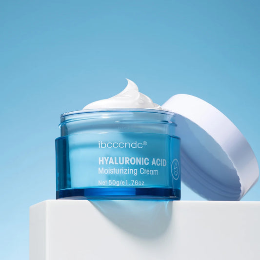 Hyaluronic acid gel cream face moisturizer for dry skin