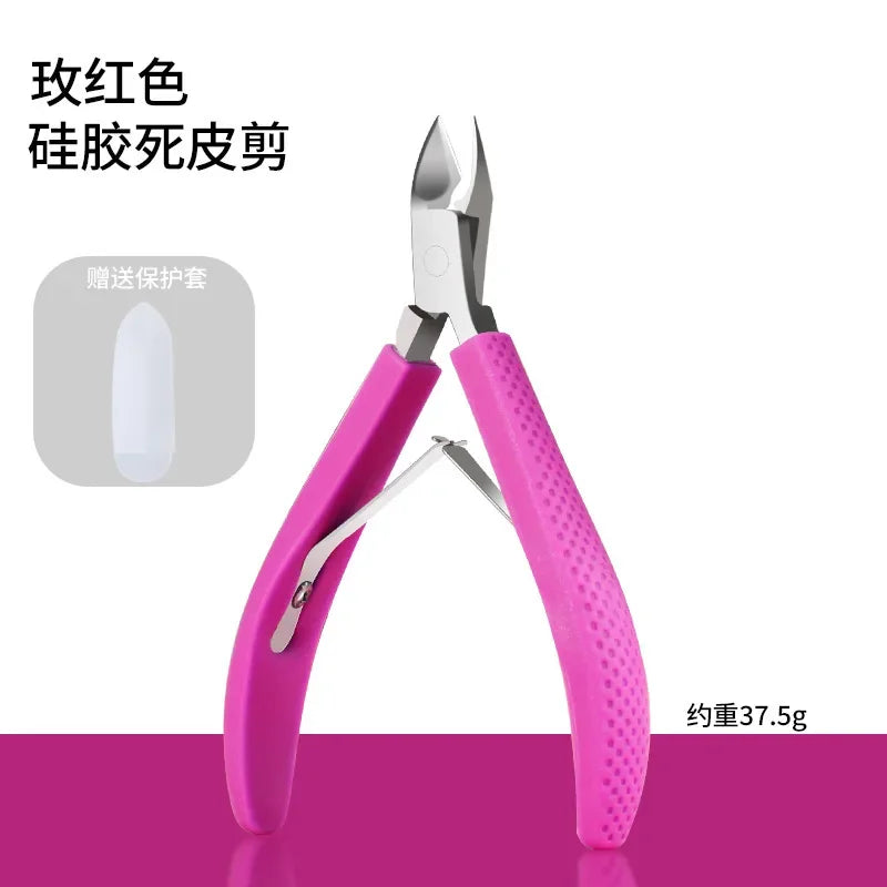 Cuticle Nippers Nail Manicure Cuticle Scissors clippers Trimmer Dead Skin Remover pedicure Stainless Steel Cutters Tool