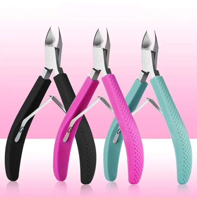 Cuticle Nippers Nail Manicure Cuticle Scissors clippers Trimmer Dead Skin Remover pedicure Stainless Steel Cutters Tool